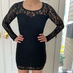 Material Girl Black Dress